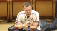 Jamie Vardy snapped at a reporter during his official unveiling as a Cremonese player