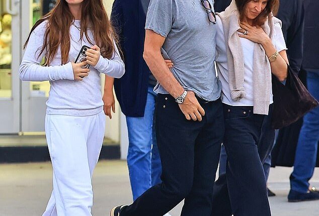 Hollywood actor Jason Bateman was his wife and one of his teen daughters on Saturday