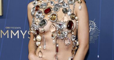 Jenna Ortega 's latest red carpet appearance suggests her transformation from sweet-faced child actor to Hollywood siren is complete