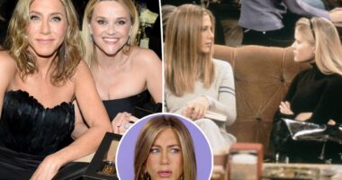Jennifer Aniston shocked after learning Reese Witherspoon's real name