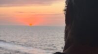 Jennifer Aniston said goodbye to the summer yesterday with a selection of snaps, and the Mail can reveal that the mystery silhouette in one image is her boyfriend Jim Curtis