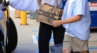 Jennifer Lopez, 56, continued to be a devoted stepmother to Ben Affleck's son Samuel, 13, as the pair enjoyed a luxurious shopping trip together over the weekend on Saturday
