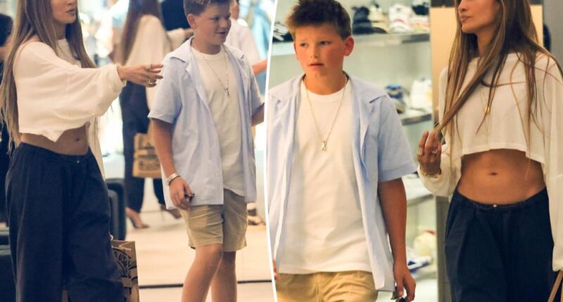Jennifer Lopez takes Ben Affleck's son, Samuel, shopping