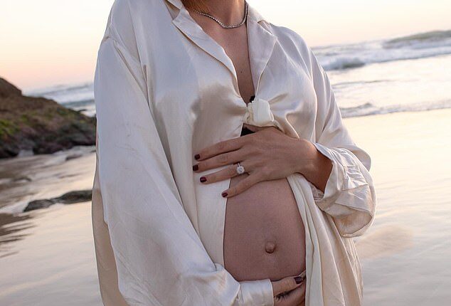 Pregnant Jesinta Franklin, 33, (right) announced on Friday that she and husband Lance 'Buddy' Franklin, 38, have purchased a parcel of land and plan to transform it into a luxury farmstead