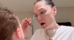 Jessie J reveals quirky head torch parenting tip