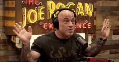 Podcaster Joe Rogan got into an argument with his producer as he insisted an AI-generated video of Minnesota Gov. Tim Walz dancing while wearing a 'F*** Trump' shirt was authentic