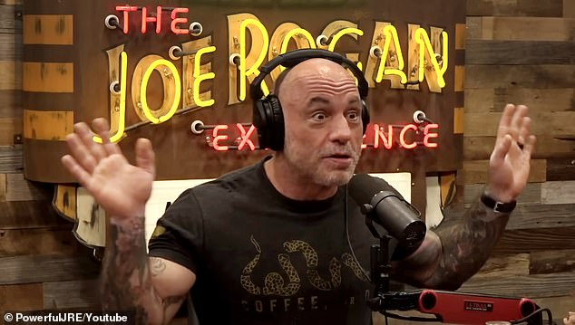 Podcaster Joe Rogan got into an argument with his producer as he insisted an AI-generated video of Minnesota Gov. Tim Walz dancing while wearing a 'F*** Trump' shirt was authentic