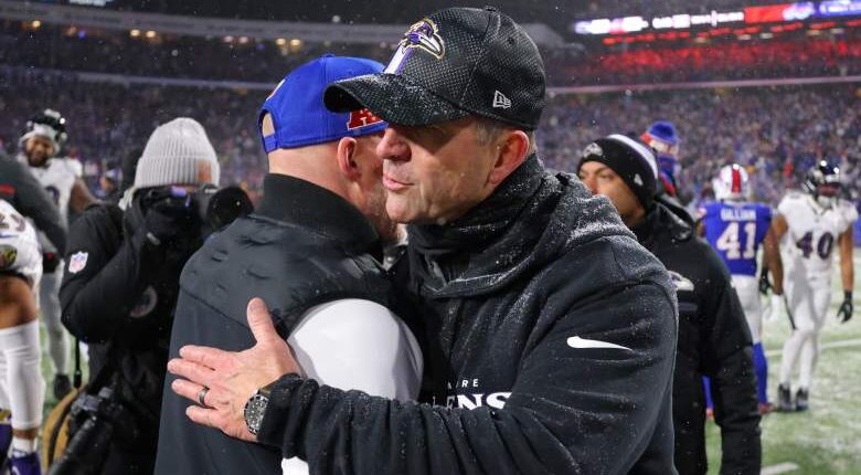 John Harbaugh Sends Clear Message to Bills on Avenging Playoff Loss
