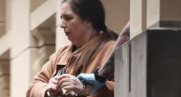 Patterson faces the rest of her natural life bound in chains every time she steps foot outside of her prison cell