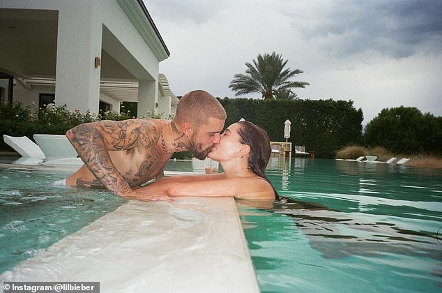 Justin Bieber shared a collection of intimate photos to Instagram on Wednesday morning