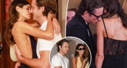 Kaia Gerber and Lewis Pullman heat up Venice Film Festival with sizzling makeout session