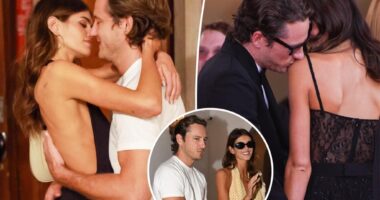 Kaia Gerber and Lewis Pullman heat up Venice Film Festival with sizzling makeout session