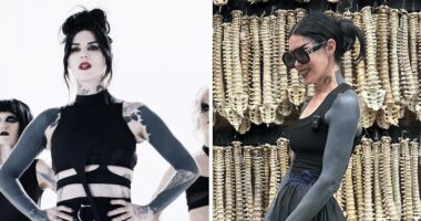 Kat Von D Reveals Dramatic Transformation After Tattooing 80% Of Her Body Black