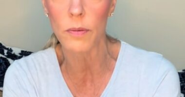 Jon & Kate Plus 8 star Kate Gosselin revealed Monday night that she has been hospitalized over a medical issue she did not disclose; pictured on her TikTok on September 1