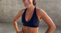 Kayla Itsines (pictured) looked very different on Tuesday as she revealed her new look after dyeing her own hair