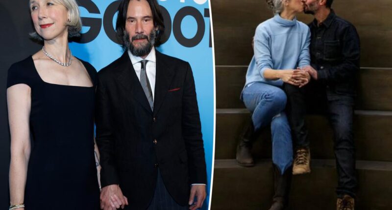 Keanu Reeves, 61, and Alexandra Grant, 52, hold hands at Broadway show after addressing marriage rumors