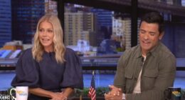 LIVE couple Kelly Ripa and Mark Consuelos made rare political comments defending beleaguered late-night host Jimmy Kimmel and stressed the 'importance' of the USA's First Amendment during their ABC morning show Wednesday