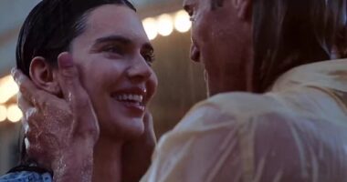 Kendall Jenner is set to appear in a short film for Vogue World in October, with a snippet released to social media showing the supermodel dancing in the rain with model and actor Matthew Noszk