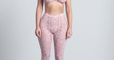 Kim Kardashian outdid herself with a fresh Instagram post on Friday afternoon. The reality TV diva posed in super sheer outfits from her new SKIMS collection where the items were extremely see through