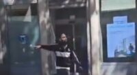 French outlet BFMTV reported that the man was seen with an iron bar and two knives
