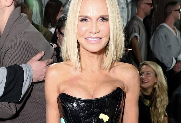 Kristin Chenoweth has responded to the backlash over her publicly grieving the loss of right-wing political activist Charlie Kirk to an assassin's bullet on September 10 (pictured last Saturday)