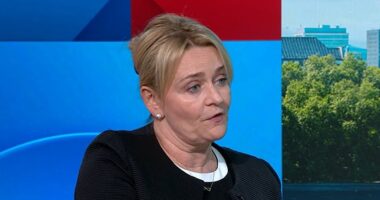 General secretary Sharon Graham told Sky News that the 'time is getting close' when the union - which donates £1.5million a year - would disaffiliate.