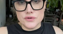 In February, Alice Evans said she was being evicted from her LA home after being 'unable to pay her rent'