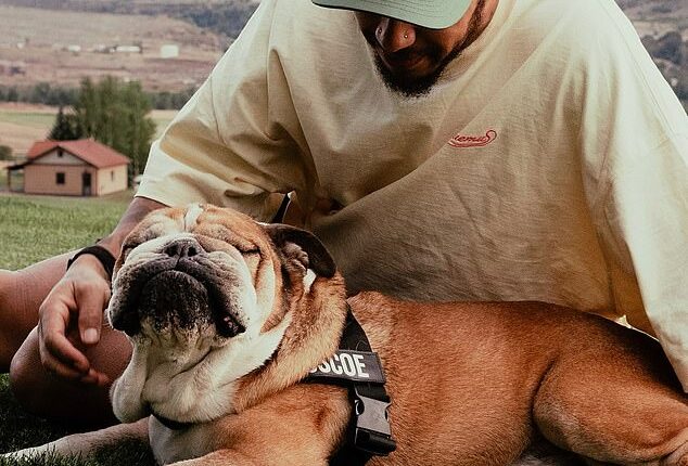 Lewis Hamilton confirmed he has had his beloved dog Roscoe put down in an emotional post