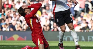 Liverpool cult hero Federico Chiesa has been left out of Liverpool's Champions League squad