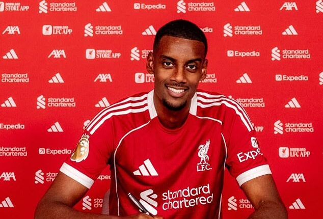 Liverpool have officially confirmed a British-record deal for Newcastle striker Alexander Isak