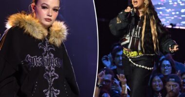 Lola Young collapses on stage at music festival