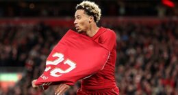 Hugo Ekitike has apolosiged after being sent off for his goalscoring Liverpool celebration against Southampton - where he received a second yellow card for taking his shirt off