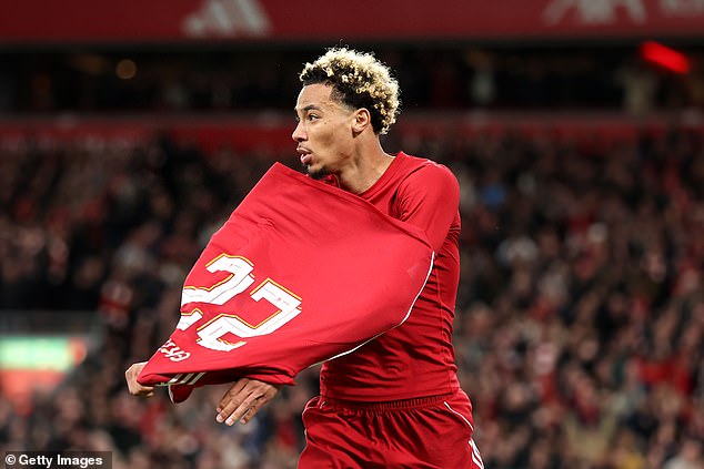 Hugo Ekitike has apolosiged after being sent off for his goalscoring Liverpool celebration against Southampton - where he received a second yellow card for taking his shirt off