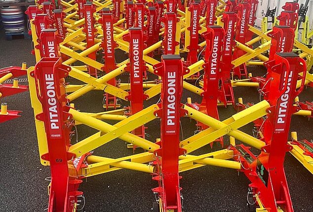 The mobile barriers introduced at Old Trafford are designed to stop vehicles and even destroy engines