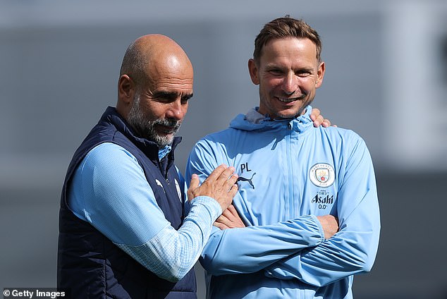 Pep Guardiola and right hand man Pep Lijnders are still learning the way with the new-look Manchester City side