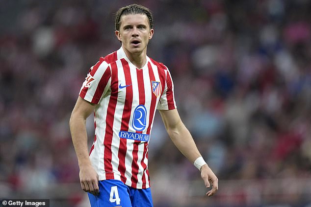 Manchester United enquired about Atletico Madrid and England midfielder Conor Gallagher