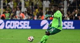 Andre Onana provided a remarkable long-range assist in his second match for Trabzonspor