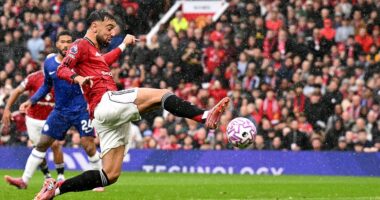 Man United vs Chelsea - Premier League LIVE: Latest score and updates as Bruno Fernandes scores after Robert Sanchez was sent off just MINUTES into Old Trafford clash