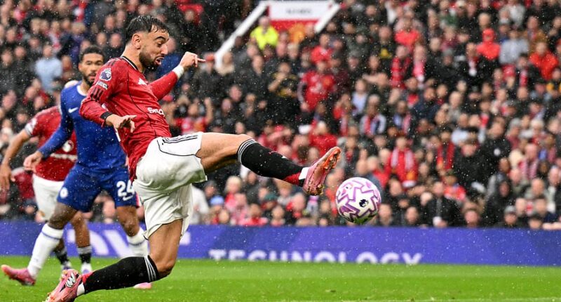 Man United vs Chelsea - Premier League LIVE: Latest score and updates as Bruno Fernandes scores after Robert Sanchez was sent off just MINUTES into Old Trafford clash