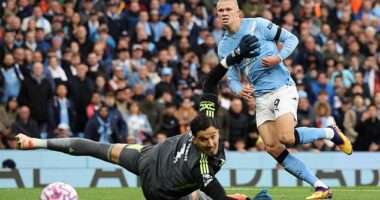 Erling Haaland delivered a brilliant, ruthless display to help Man City beat Man United