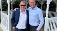 Former Liverpool Women's manager Matt Beard (left) , pictured alongside his brother Mark, passed away last week