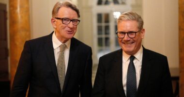 Mandelson told Epstein ‘your friends love you’ after charges as Starmer faces growing backlash: UK politics live