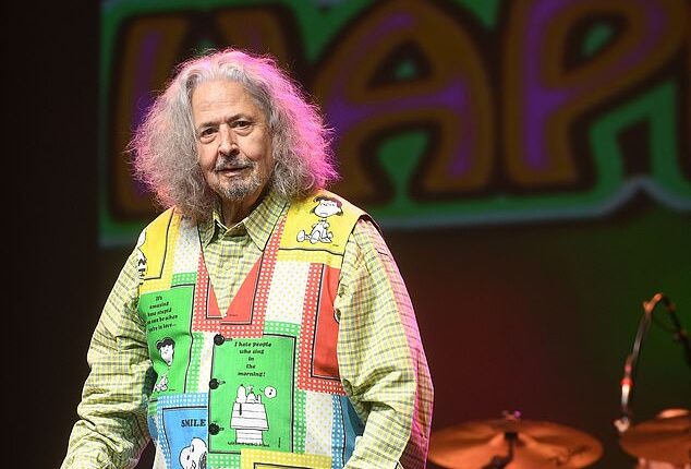 The Turtles co-founder Mark Volman has died aged 78 - pictured 2023