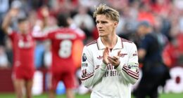 Martin Odegaard has brushed off criticism surrounding his suitability to be Arsenal captain