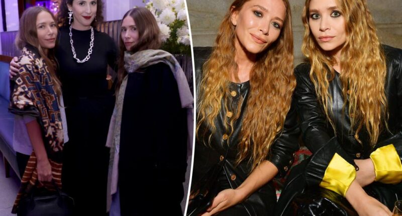 Mary-Kate and Ashley Olsen's appearance at NYFW party
