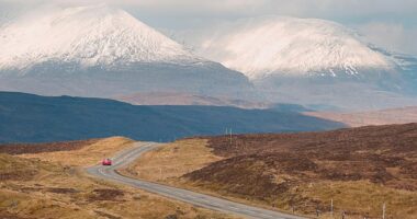 A three mile stretch on the A832 which will be closed for around 12 hours a day