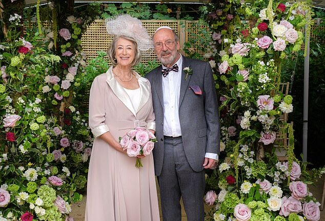 Maureen Lipman tied the knot with her fiancé David Turner this weekend after she proposed to him during a train journey last year