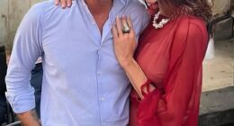 Mexican model Adriana Abascal could be Italy's very glamorous First Lady if Prince Emanuel Filiberto decides to relaunch his politics campaign (pictured behind the scenes of their Dior campaign)