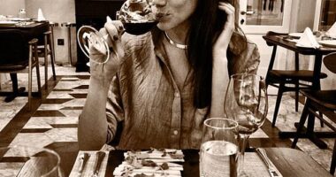 Meghan Markle made a subtle reference to her old lifestyle blog The Tig as she shared a behind-the-scenes glimpse at her Netflix show yesterday. Pictured on her blog previously