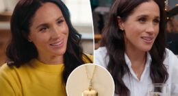 Meghan Markle’s Tiny Tags locket necklace is under $200